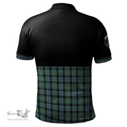 Scottish Melville Clan Half Of Tartan Crest Tartan Polo Shirt Scottish Plaid Tartan Plaid - ScotsTee - scotstee.com