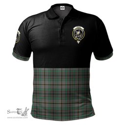 Scottish Craig Clan Half Of Tartan Crest Tartan Polo Shirt Scottish Plaid Tartan Plaid - ScotsTee - scotstee.com