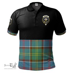 Scottish Whitelaw Clan Half Of Tartan Crest Tartan Polo Shirt Scottish Plaid Tartan Plaid - ScotsTee - scotstee.com