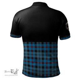 Scottish MacCorquodale Clan Half Of Tartan Crest Tartan Polo Shirt Scottish Plaid Tartan Plaid - ScotsTee - scotstee.com