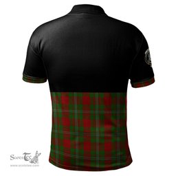 Scottish Strange Clan Half Of Tartan Crest Tartan Polo Shirt Scottish Plaid Tartan Plaid - ScotsTee - scotstee.com