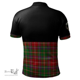 Scottish Somerville Clan Half Of Tartan Crest Tartan Polo Shirt Scottish Plaid Tartan Plaid - ScotsTee - scotstee.com