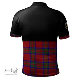 Scottish MacGillivray Clan Half Of Tartan Crest Tartan Polo Shirt Scottish Plaid Tartan Plaid - ScotsTee - scotstee.com