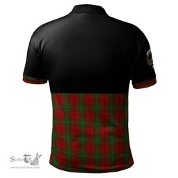 Scottish MacAulay Clan Half Of Tartan Crest Tartan Polo Shirt Scottish Plaid Tartan Plaid - ScotsTee - scotstee.com