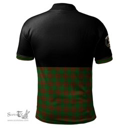 Scottish Menzies Clan Half Of Tartan Crest Tartan Polo Shirt Scottish Plaid Tartan Plaid - ScotsTee - scotstee.com