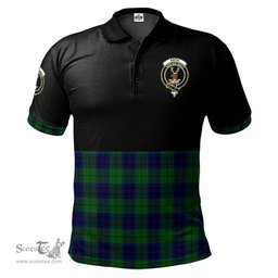 Scottish Keith Modern Clan Half Of Tartan Crest Tartan Polo Shirt Scottish Plaid Tartan Plaid - ScotsTee - scotstee.com