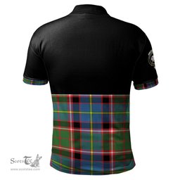 Scottish Norvel Clan Half Of Tartan Crest Tartan Polo Shirt Scottish Plaid Tartan Plaid - ScotsTee - scotstee.com