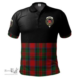 Scottish MacDuff Clan Half Of Tartan Crest Tartan Polo Shirt Scottish Plaid Tartan Plaid - ScotsTee - scotstee.com