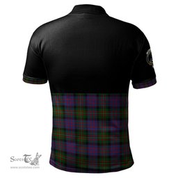 Scottish MacDonell of Glengarry Clan Half Of Tartan Crest Tartan Polo Shirt Scottish Plaid Tartan Plaid - ScotsTee - scotstee.com