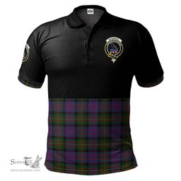 Scottish MacDonell of Glengarry Clan Half Of Tartan Crest Tartan Polo Shirt Scottish Plaid Tartan Plaid - ScotsTee - scotstee.com