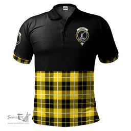 Scottish Barclay Dress Modern Clan Half Of Tartan Crest Tartan Polo Shirt Scottish Plaid Tartan Plaid - ScotsTee - scotstee.com