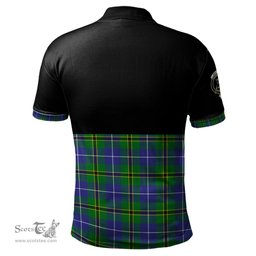 Scottish Turnbull Hunting Clan Half Of Tartan Crest Tartan Polo Shirt Scottish Plaid Tartan Plaid - ScotsTee - scotstee.com