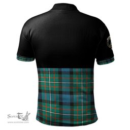 Scottish Ferguson Ancient Clan Half Of Tartan Crest Tartan Polo Shirt Scottish Plaid Tartan Plaid - ScotsTee - scotstee.com