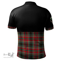 Scottish Anderson of Arbrake Clan Half Of Tartan Crest Tartan Polo Shirt Scottish Plaid Tartan Plaid - ScotsTee - scotstee.com