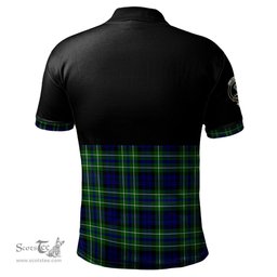 Scottish MacNeil of Colonsay Modern Clan Half Of Tartan Crest Tartan Polo Shirt Scottish Plaid Tartan Plaid - ScotsTee - scotstee.com