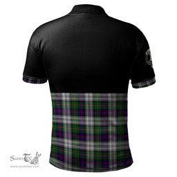 Scottish MacCallum Dress Clan Half Of Tartan Crest Tartan Polo Shirt Scottish Plaid Tartan Plaid - ScotsTee - scotstee.com