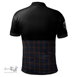 Scottish MacLaine of Lochbuie Hunting Clan Half Of Tartan Crest Tartan Polo Shirt Scottish Plaid Tartan Plaid - ScotsTee - scotstee.com