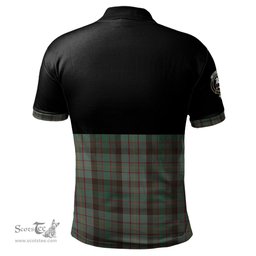 Scottish Cochrane Hunting Clan Half Of Tartan Crest Tartan Polo Shirt Scottish Plaid Tartan Plaid - ScotsTee - scotstee.com