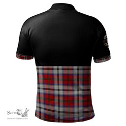 Scottish MacCulloch Dress Clan Half Of Tartan Crest Tartan Polo Shirt Scottish Plaid Tartan Plaid - ScotsTee - scotstee.com