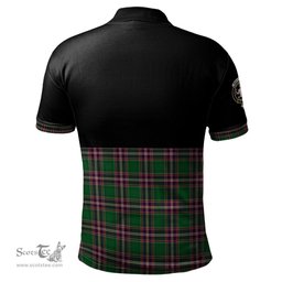 Scottish MacFarlane Hunting Clan Half Of Tartan Crest Tartan Polo Shirt Scottish Plaid Tartan Plaid - ScotsTee - scotstee.com