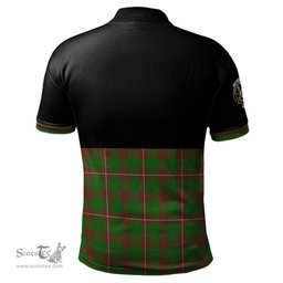 Scottish MacKinnon Hunting Modern Clan Half Of Tartan Crest Tartan Polo Shirt Scottish Plaid Tartan Plaid - ScotsTee - scotstee.com