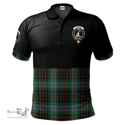 Scottish Brodie Hunting Clan Half Of Tartan Crest Tartan Polo Shirt Scottish Plaid Tartan Plaid - ScotsTee - scotstee.com