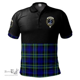 Scottish Arbuthnot Modern Clan Half Of Tartan Crest Tartan Polo Shirt Scottish Plaid Tartan Plaid - ScotsTee - scotstee.com