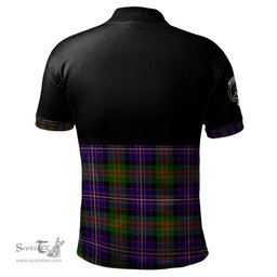 Scottish Cameron of Erracht Modern Clan Half Of Tartan Crest Tartan Polo Shirt Scottish Plaid Tartan Plaid - ScotsTee - scotstee.com