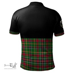 Scottish Hunter Wilsons Clan Half Of Tartan Crest Tartan Polo Shirt Scottish Plaid Tartan Plaid - ScotsTee - scotstee.com