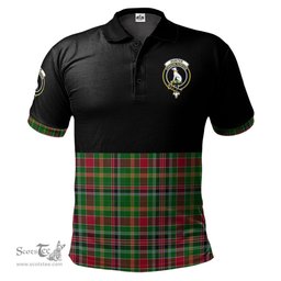 Scottish Hunter Wilsons Clan Half Of Tartan Crest Tartan Polo Shirt Scottish Plaid Tartan Plaid - ScotsTee - scotstee.com