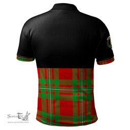 Scottish Callander Modern Clan Half Of Tartan Crest Tartan Polo Shirt Scottish Plaid Tartan Plaid - ScotsTee - scotstee.com