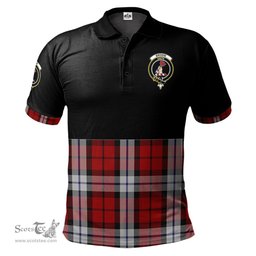 Scottish Brodie Dress Clan Half Of Tartan Crest Tartan Polo Shirt Scottish Plaid Tartan Plaid - ScotsTee - scotstee.com