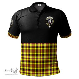 Scottish Jardine Modern Clan Half Of Tartan Crest Tartan Polo Shirt Scottish Plaid Tartan Plaid - ScotsTee - scotstee.com