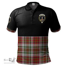 Scottish MacAlister Dress Clan Half Of Tartan Crest Tartan Polo Shirt Scottish Plaid Tartan Plaid - ScotsTee - scotstee.com