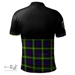 Scottish Watson Modern Clan Half Of Tartan Crest Tartan Polo Shirt Scottish Plaid Tartan Plaid - ScotsTee - scotstee.com