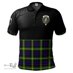 Scottish Watson Modern Clan Half Of Tartan Crest Tartan Polo Shirt Scottish Plaid Tartan Plaid - ScotsTee - scotstee.com