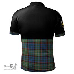 Scottish Nicolson Hunting Ancient Clan Half Of Tartan Crest Tartan Polo Shirt Scottish Plaid Tartan Plaid - ScotsTee - scotstee.com