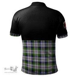 Scottish MacNaughton Dress Clan Half Of Tartan Crest Tartan Polo Shirt Scottish Plaid Tartan Plaid - ScotsTee - scotstee.com