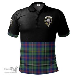 Scottish Wood Modern Clan Half Of Tartan Crest Tartan Polo Shirt Scottish Plaid Tartan Plaid - ScotsTee - scotstee.com