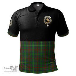Scottish MacKintosh Hunting Clan Half Of Tartan Crest Tartan Polo Shirt Scottish Plaid Tartan Plaid - ScotsTee - scotstee.com