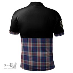 Scottish Stewart of Appin Hunting Dress Clan Half Of Tartan Crest Tartan Polo Shirt Scottish Plaid Tartan Plaid - ScotsTee - scotstee.com