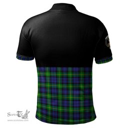 Scottish Gordon Modern Clan Half Of Tartan Crest Tartan Polo Shirt Scottish Plaid Tartan Plaid - ScotsTee - scotstee.com