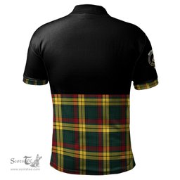 Scottish MacMillan Old Modern Clan Half Of Tartan Crest Tartan Polo Shirt Scottish Plaid Tartan Plaid - ScotsTee - scotstee.com