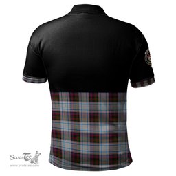 Scottish MacDonald Dress Ancient Clan Half Of Tartan Crest Tartan Polo Shirt Scottish Plaid Tartan Plaid - ScotsTee - scotstee.com