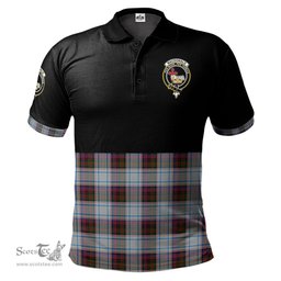 Scottish MacDonald Dress Ancient Clan Half Of Tartan Crest Tartan Polo Shirt Scottish Plaid Tartan Plaid - ScotsTee - scotstee.com