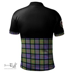 Scottish MacDonald Ancient Clan Half Of Tartan Crest Tartan Polo Shirt Scottish Plaid Tartan Plaid - ScotsTee - scotstee.com