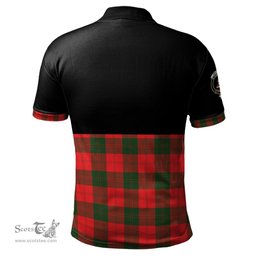 Scottish Erskine Modern Clan Half Of Tartan Crest Tartan Polo Shirt Scottish Plaid Tartan Plaid - ScotsTee - scotstee.com