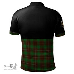 Scottish MacFie Hunting Clan Half Of Tartan Crest Tartan Polo Shirt Scottish Plaid Tartan Plaid - ScotsTee - scotstee.com