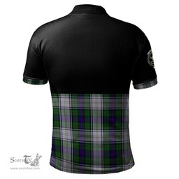 Scottish Murray of Atholl Dress Clan Half Of Tartan Crest Tartan Polo Shirt Scottish Plaid Tartan Plaid - ScotsTee - scotstee.com