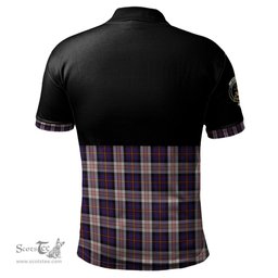 Scottish Cameron of Erracht Dress Clan Half Of Tartan Crest Tartan Polo Shirt Scottish Plaid Tartan Plaid - ScotsTee - scotstee.com